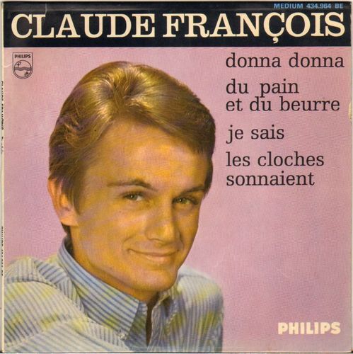 VINYL45T claude francois donna donna 1964
