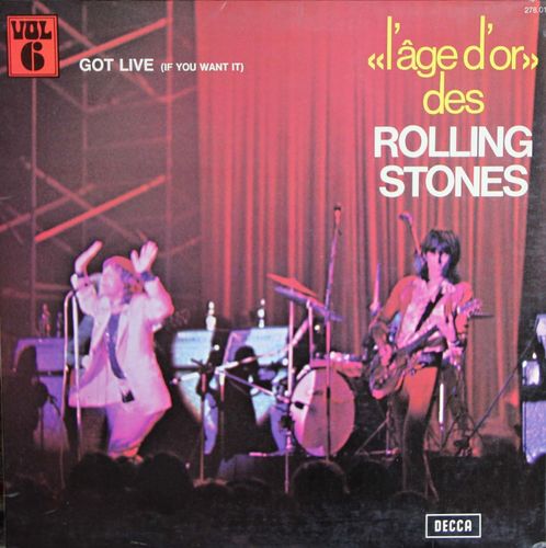 VINYL 33T l'age d'or des rolling stones vol 6 1974