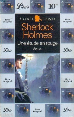 LIVRE Conan Doyle sherlock holmes une étude en rouge Librio n°69