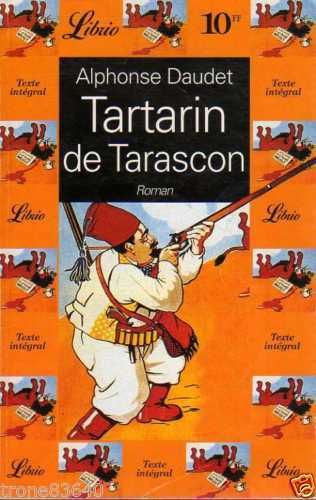 LIVRE Alphonse Daudet tartarin de tarascon Librio n°164