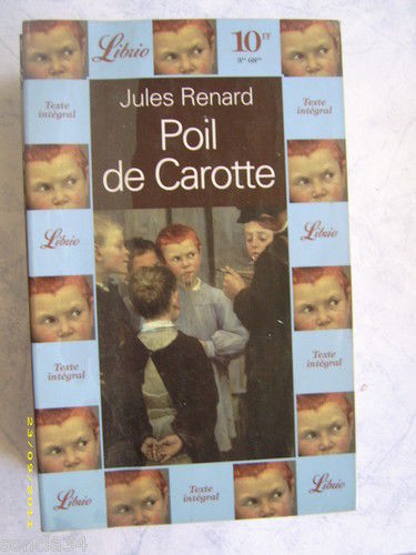 LIVRE Jules Renard poil de carotte Librio 1994 n°25