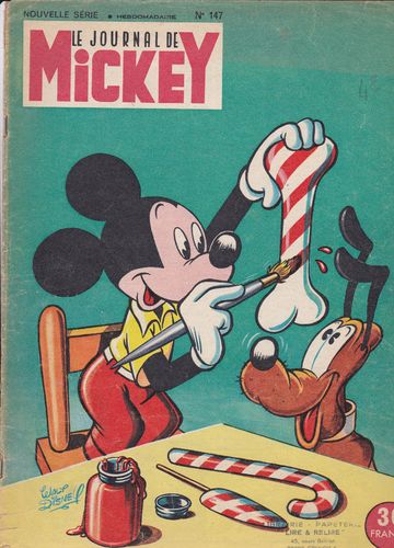 BD le journal de Mickey 1955 N°147