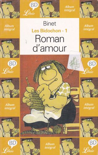 BD binet les bidochons roman d'amour 1 librio n°584 2003
