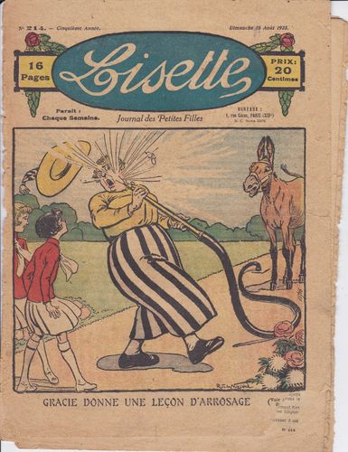 BD Lisette magazine n°214 hebdomadaire 1925