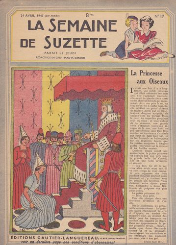 BD la semaine de suzette N° 17 1947