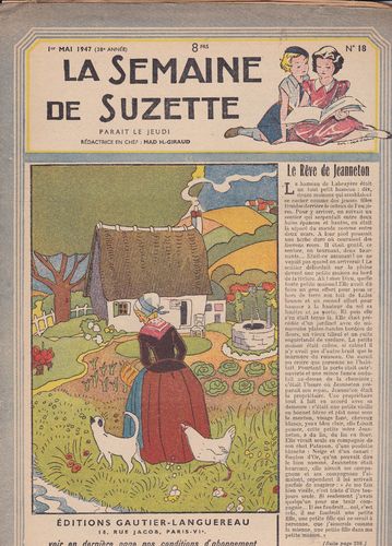 BD la semaine de suzette  N° 18 1947