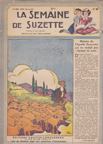 BD la semaine de suzette N° 20 1947
