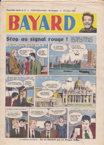 BD hebdomadaire Bayard N° 5 1956