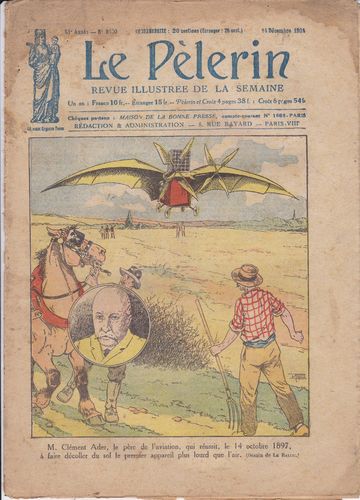 BD hebdomadaire le pélerin N°2490  1924