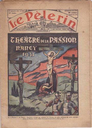 BD hebdomadaire le pélerin N°2843  1931