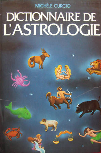 LIVRE Michèle Curcio dictionnaire de l'astrologie