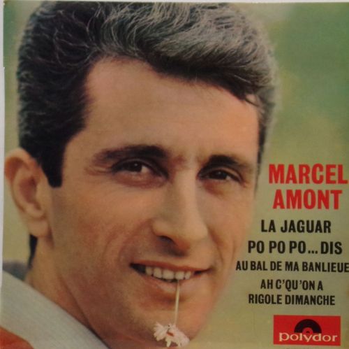 VINYL45 T Marcel Amont la jaguar BIEM 1965