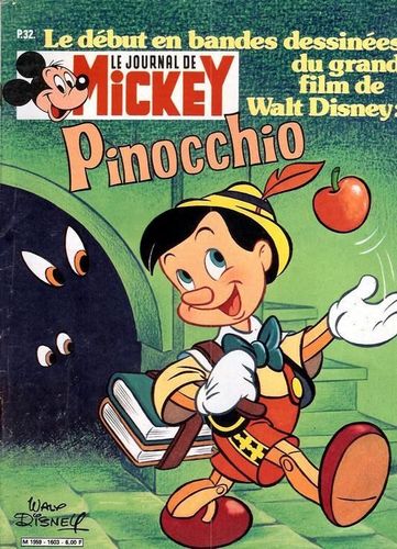 BD journal de Mickey n°1603-1983