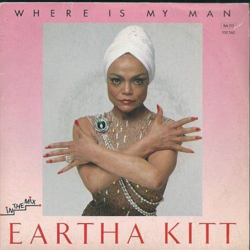 VINYL45T eartha kitt where is my man 1983
