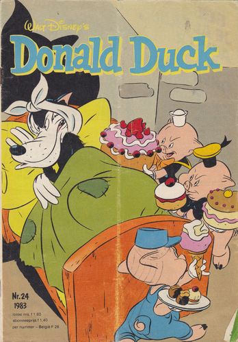 BD donald duck N°24 1983 Allemand