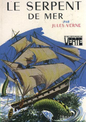LIVRE Jules Verne le serpent de mer 1937