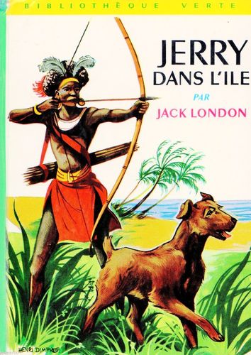 LIVRE Jack London jerry dans l'ile n°165 1960