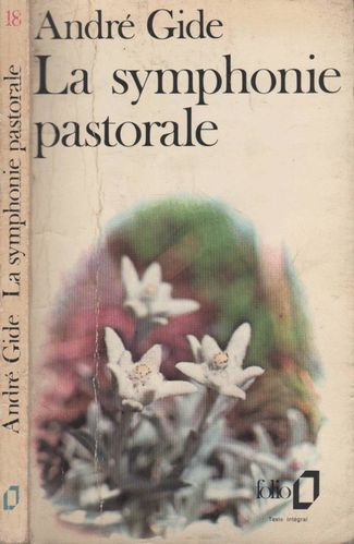 LIVRE andré Gide la symphonie pastorale folio N°18-1973