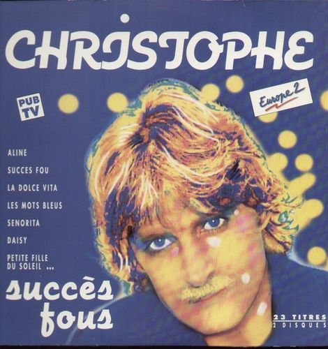 VINYL 33 T christophe succes fous 1990