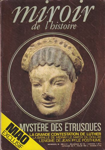 LIVRE magazine miroir de l'histoire N° 266 bimensuel 1972