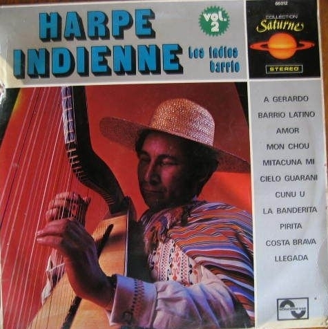 VINYL 33 T los indios bario harpe indienne vol 2 1975