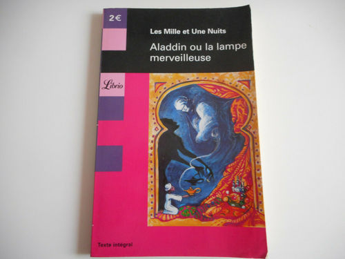 LIVRE les mille et une nuits aladdin ou la lampe merveilleuse n°191 Librio 1997