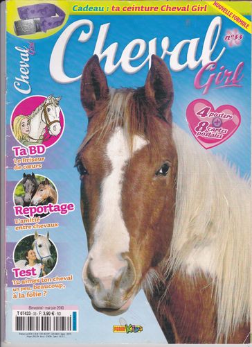 LIVRE REVUE cheval girl N° 33 2010
