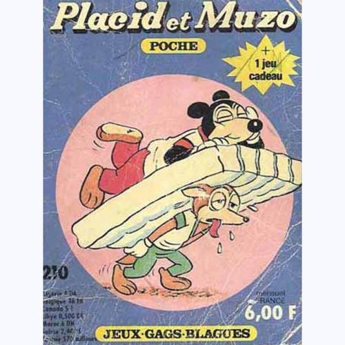 BD Placid et Muzo poche N°210 1986
