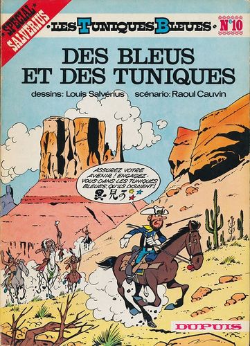 BD Les tuniques Bleues n°10 des bleus et des tuniques 1977 Dupuis