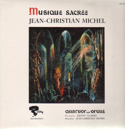 VINYL 33T jean christian michel musique sacrée quatuor avec orgue  BIEM 1969