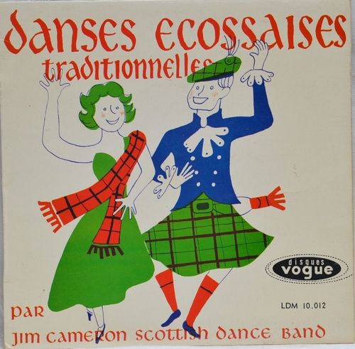 VINYL 33 T jim cameron scottish dance band dance écossaise traditionnelles