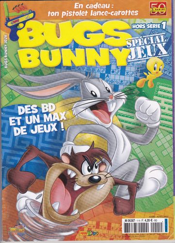 BD bugs bunny magazine hors série N°1 spécial jeux avril 2011