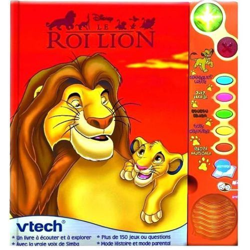 LIVRE Le roi lion Disney VTech