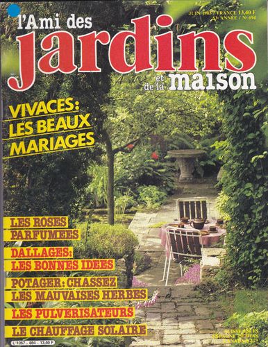 LIVRE revue l'ami des jardins et de la maison N° 694 1983