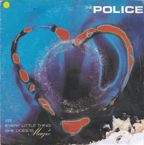 VINYL 45 T police every little thing she does is magic 1981