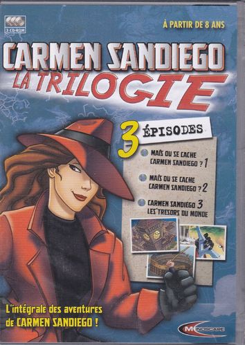 DVD Carmen sandiego l'intégrale la trilogie (cd rom dvd)-2004