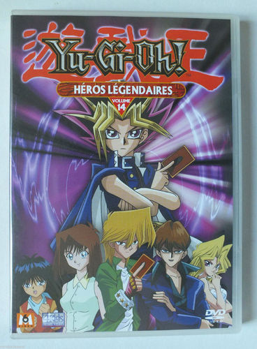 DVD yu gi oh saison 1 vol 14 héros légendaires manga 1996