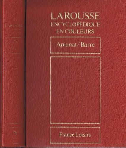 LIVRE Larousse encyclopédique en couleur vol 2 AB1983