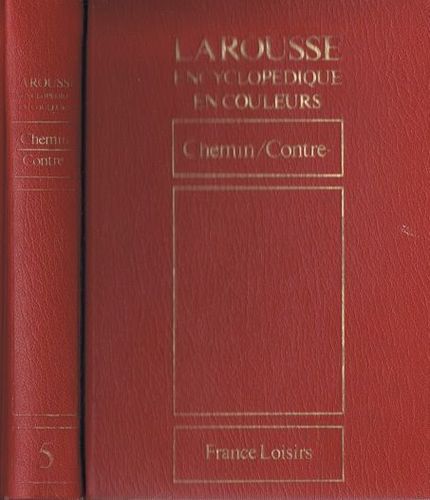 LIVRE Larousse encyclopédique en couleur vol 5 CC1983