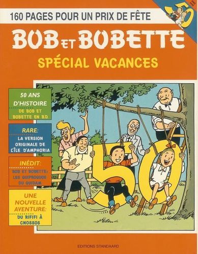 BD bob et bobette spécial vacances 1995