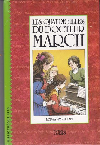 LIVRE Louisa May Alcott les quatre filles du DR March
