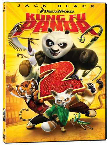 DVD kung fu panda 2 jack black dreamworks 2011