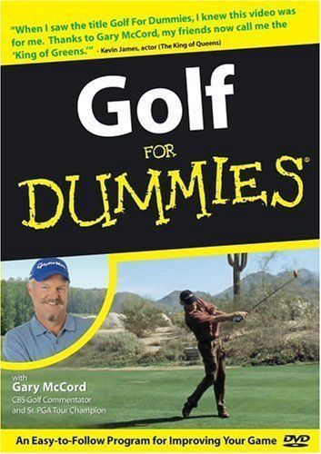 DVD golf for dummies gary mc cord dvd sport 2005 (en anglais)