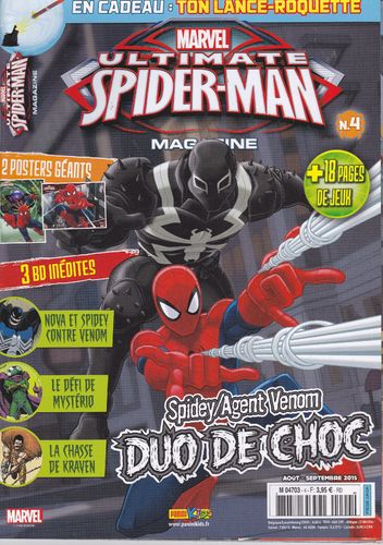BD magazine marvel ultimate spiderman et ses amis N°4 2015