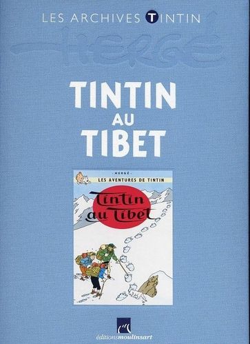 BD tintin au tibet les archives de tintin (neuf) 2010 moulinsart casterman