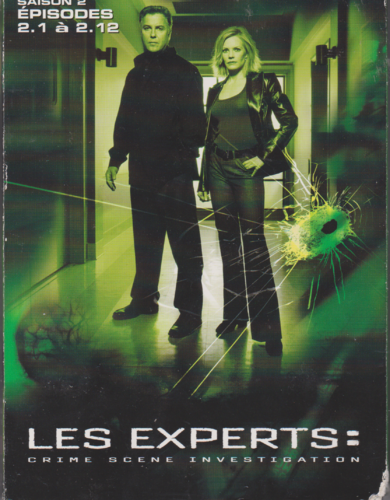 DVD SERIE les experts saison 2 de ep 1 à 12  2004