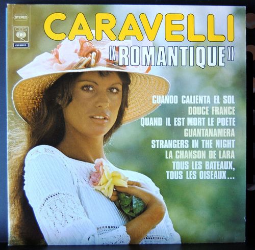 VINYL 33T caravelli romantique 1974 double disque