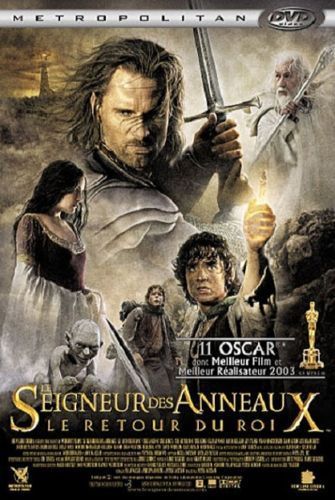 DVD FILM  le seigneurs des anneaux le retour du roi 2003