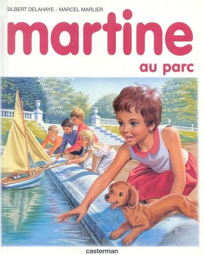 LIVRE Marcel Marlier Martine au parc Collection farandole 1985