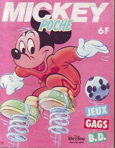 BD Mickey poche N°168  1988
